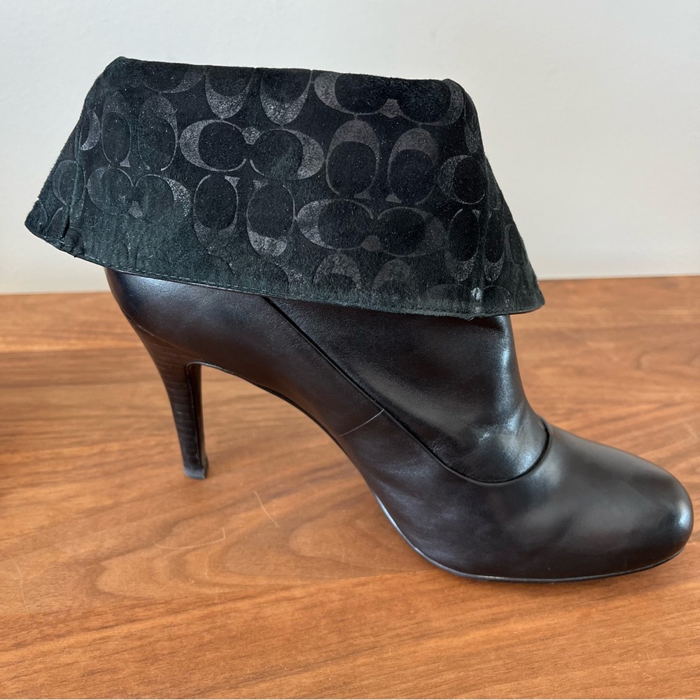 COACH: Bethie Smooth Nappa Ankle Zip Boots: Black: Women's Size 8.5 - Picture 11 of 15